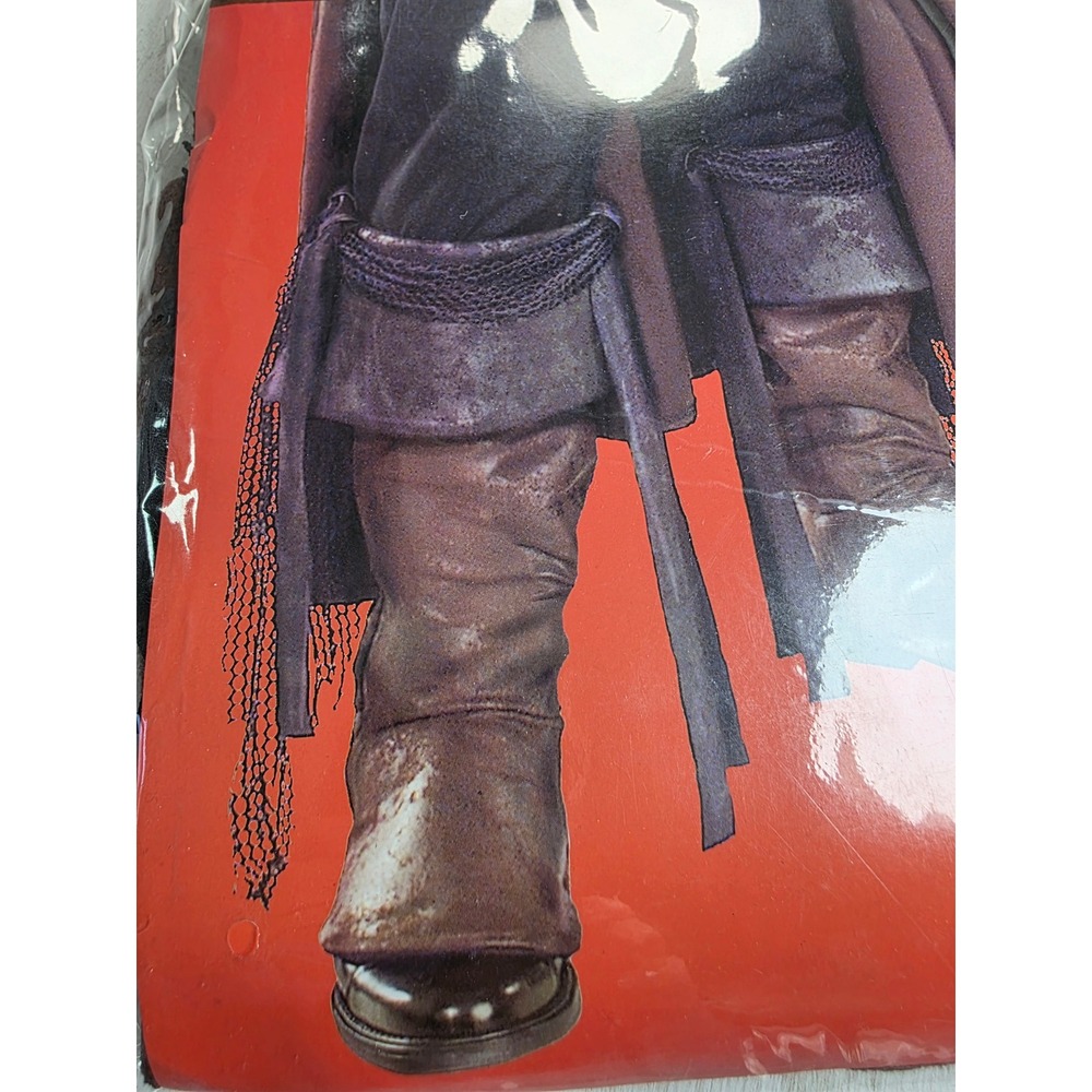 Rubies Pirate Boot Tops Brown Faux Leather Costume Accessory Renaissance Fest